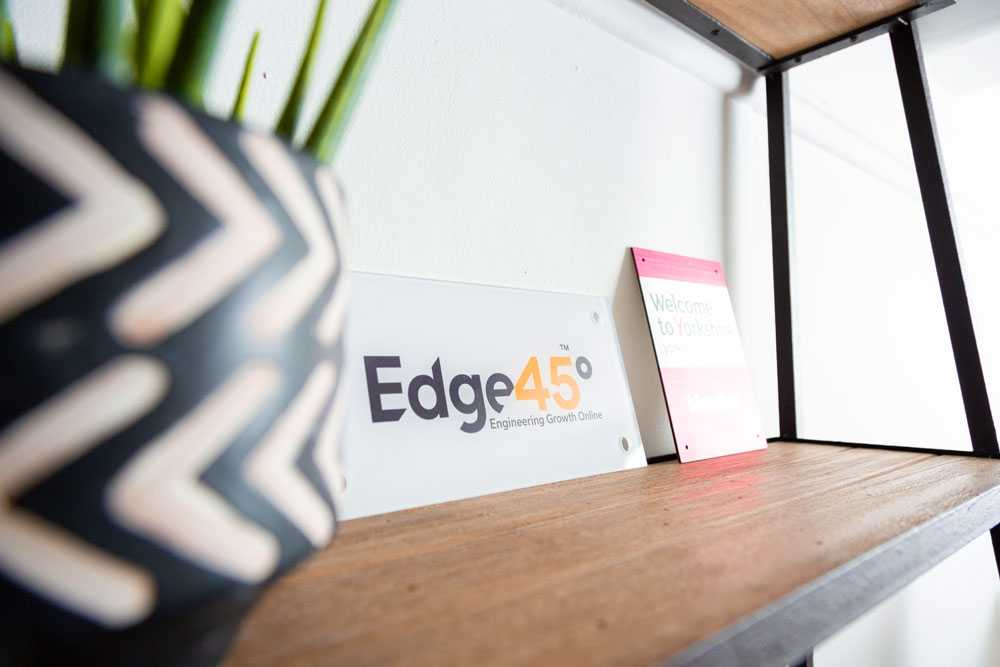 Edge45 Office Sign