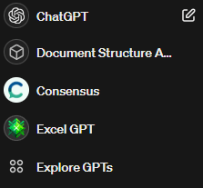 Explore GPTs